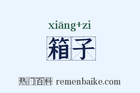 箱子是什么意思的图片